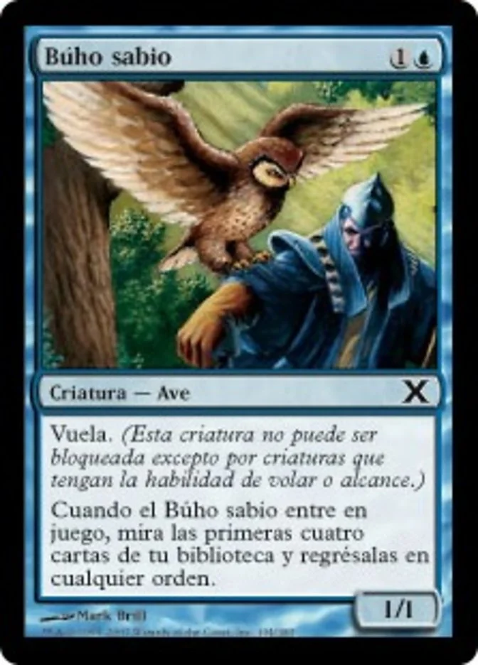 Búho sabio (Tenth Edition) - Magic: The Gathering in TCG Land México
