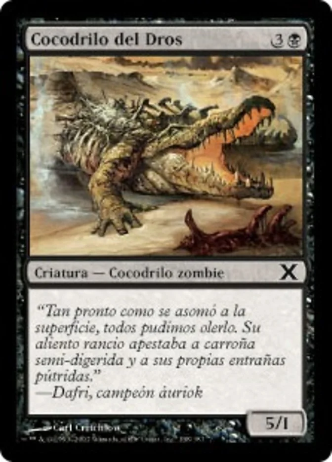 Cocodrilo del Dros (Tenth Edition) - Magic: The Gathering in TCG Land