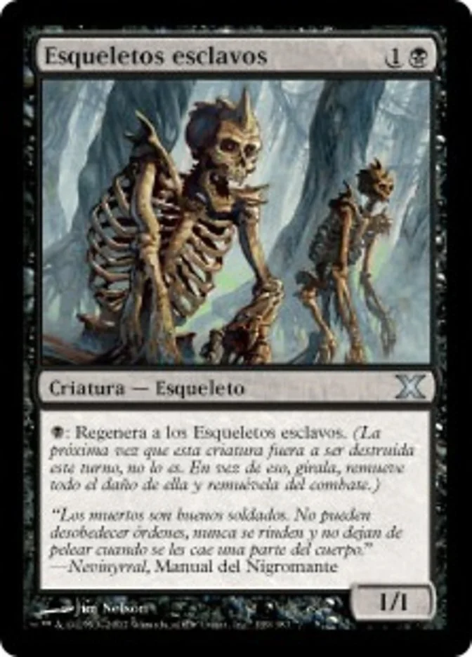 Esqueletos esclavos (Tenth Edition) - Magic: The Gathering in TCG Land México