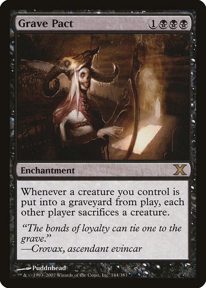 Grave Pact (Tenth Edition) - Magic: The Gathering in TCG Land