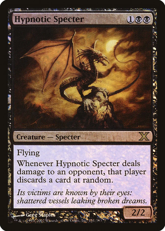Hypnotic Specter (Tenth Edition) - Magic: The Gathering in TCG Land