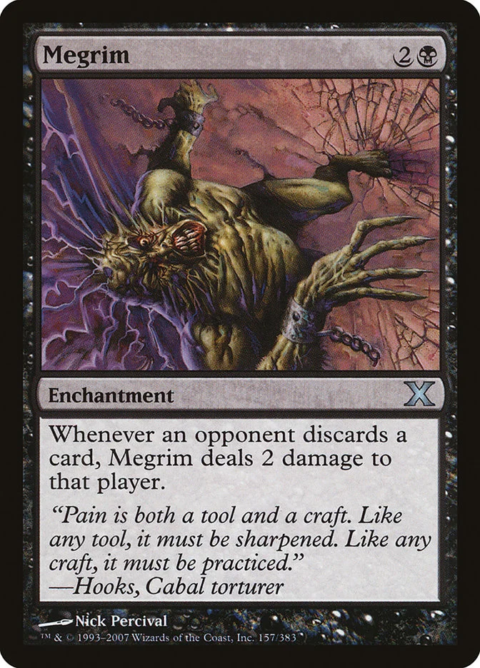 Megrim (Tenth Edition) - Magic: The Gathering in TCG Land México
