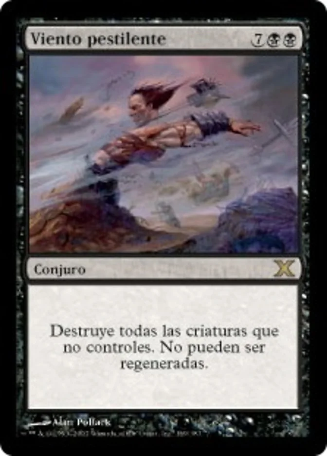 Viento pestilente (Tenth Edition) - Magic: The Gathering in TCG Land México