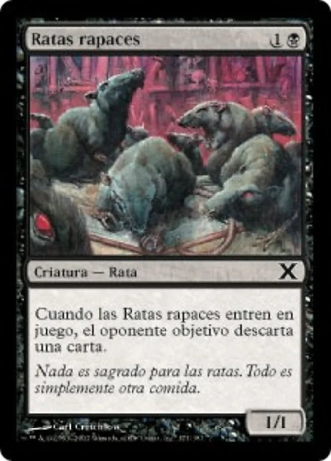 Ratas rapaces (Tenth Edition) - Magic: The Gathering in TCG Land México