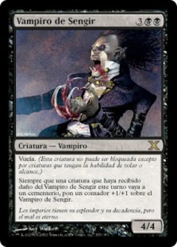 Vampiro de Sengir (Tenth Edition) - Magic: The Gathering in TCG Land