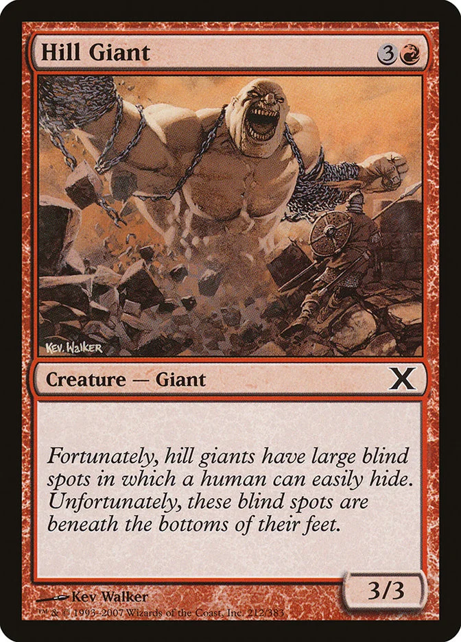 Hill Giant (Tenth Edition) - Magic: The Gathering in TCG Land