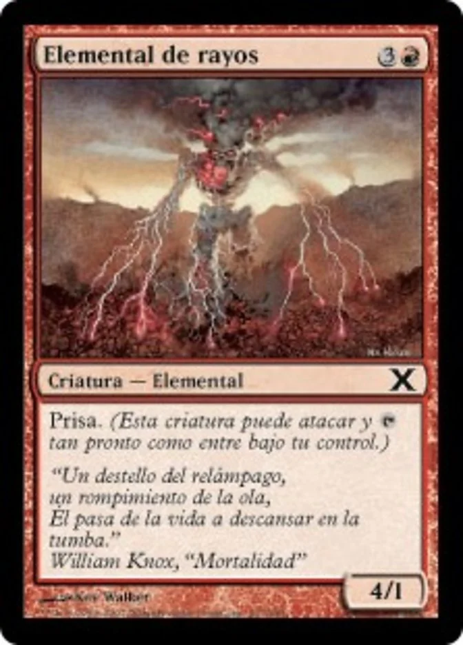 Elemental de rayos (Tenth Edition) - Magic: The Gathering in TCG Land