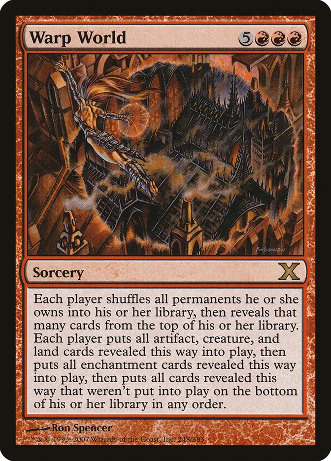 Warp World (Tenth Edition) - Magic: The Gathering in TCG Land