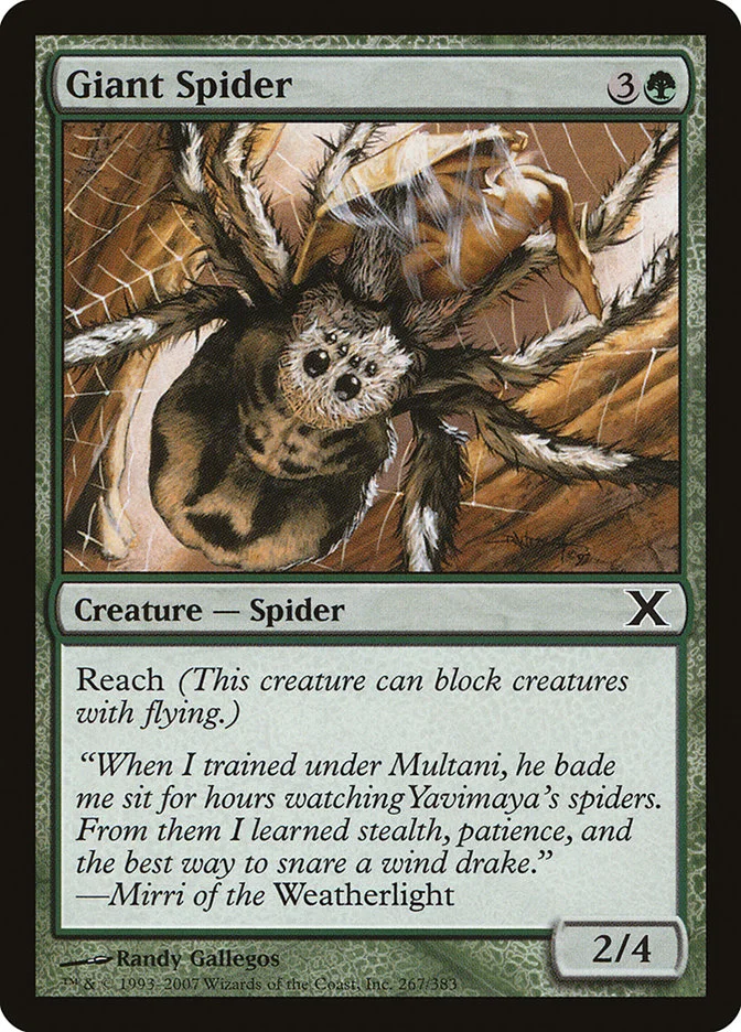 Giant Spider (Tenth Edition) - Magic: The Gathering in TCG Land