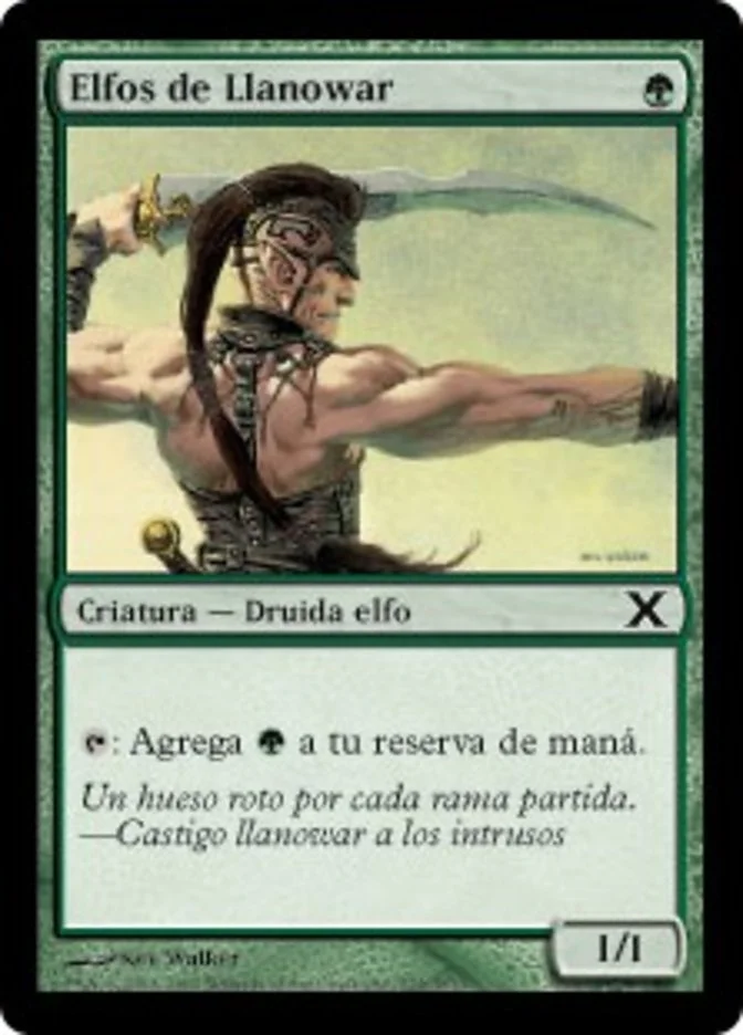 Elfos de Llanowar (Tenth Edition) - Magic: The Gathering in TCG Land
