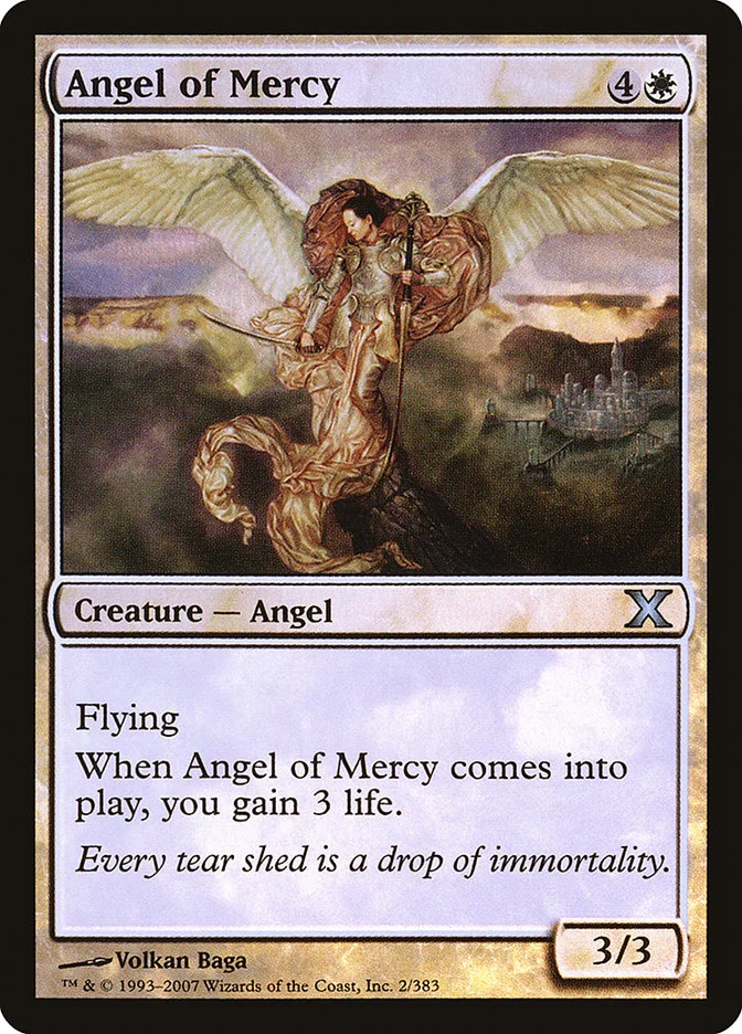 Angel of Mercy (Tenth Edition) - Magic: The Gathering in TCG Land