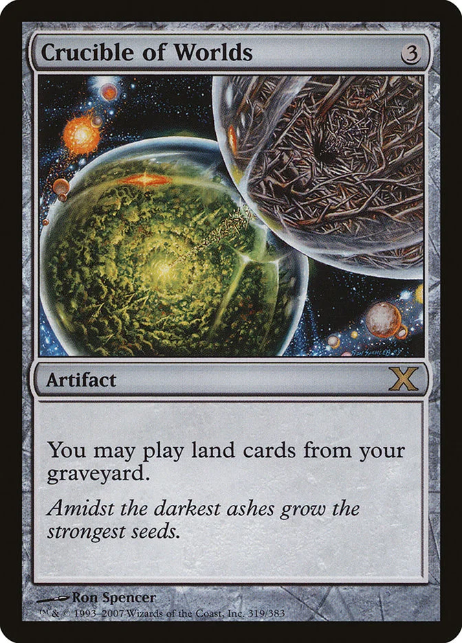 Crucible of Worlds (Tenth Edition) - Magic: The Gathering in TCG Land