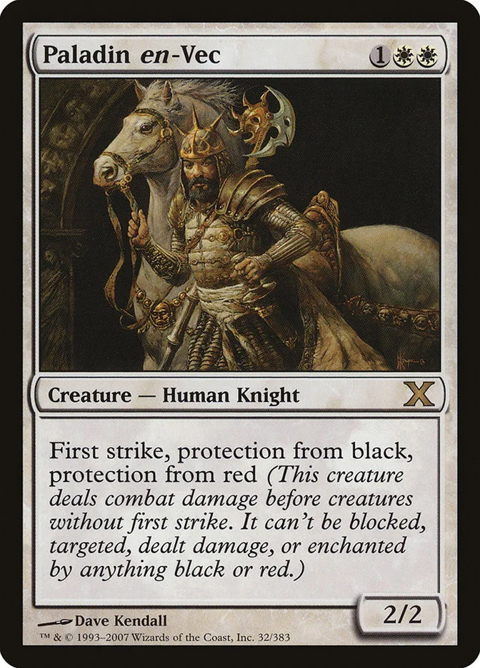 Paladin en-Vec (Tenth Edition) - Magic: The Gathering in TCG Land México