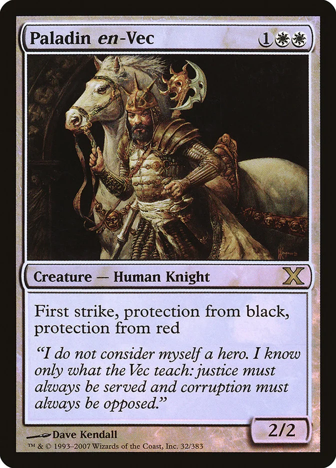 Paladin en-Vec (Tenth Edition) - Magic: The Gathering in TCG Land