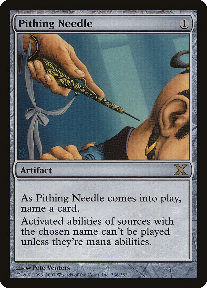 Pithing Needle (Tenth Edition) - Magic: The Gathering in TCG Land