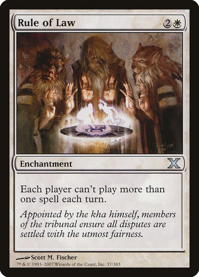 Rule of Law (Tenth Edition) - Magic: The Gathering in TCG Land