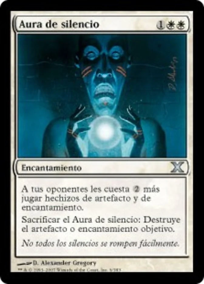 Aura de silencio (Tenth Edition) - Magic: The Gathering in TCG Land