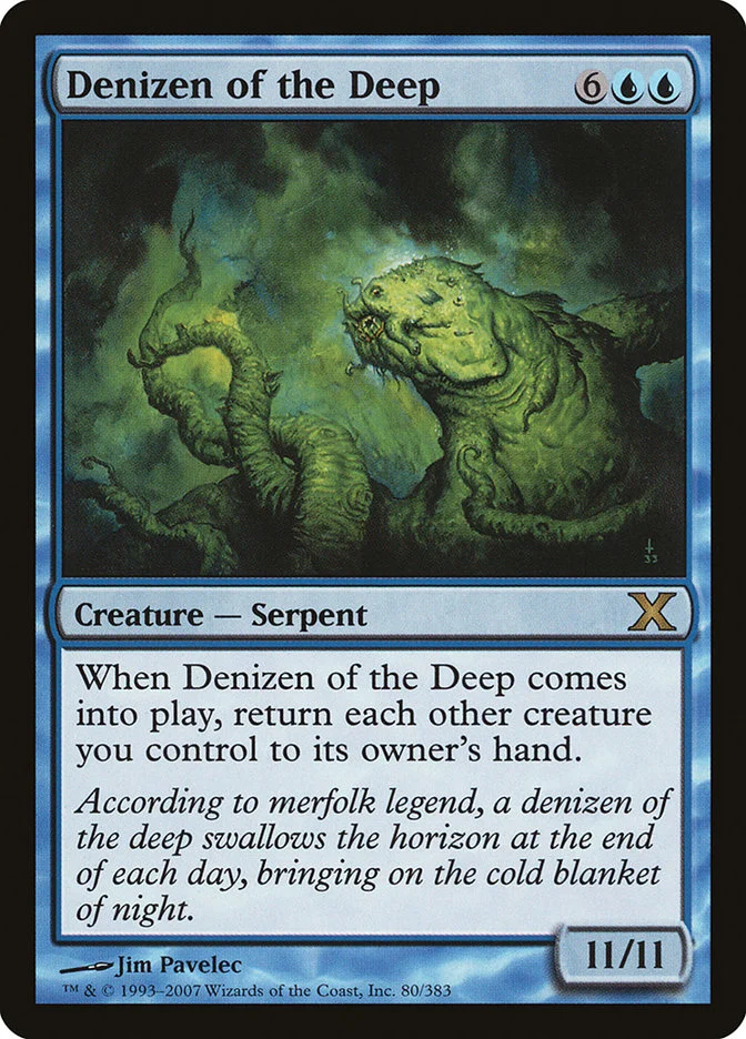 Denizen of the Deep (Tenth Edition) - Magic: The Gathering in TCG Land