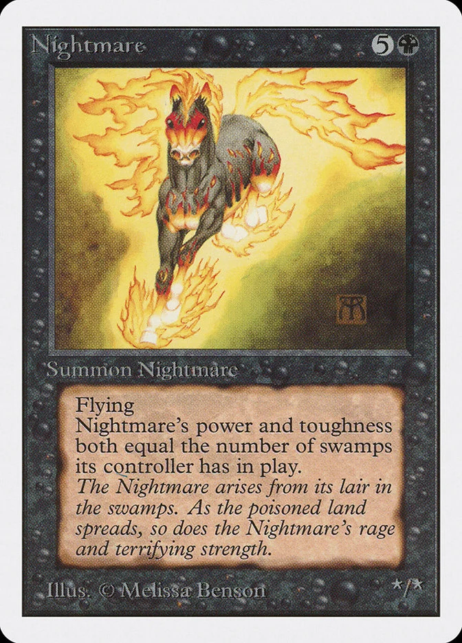 Nightmare (Unlimited Edition) - Magic: The Gathering in TCG Land México
