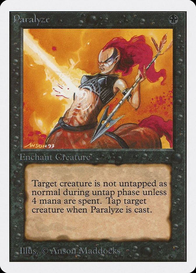 Paralyze (Unlimited Edition) - Magic: The Gathering in TCG Land México