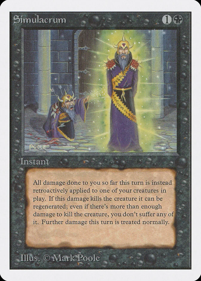Simulacrum (Unlimited Edition) - Magic: The Gathering in TCG Land