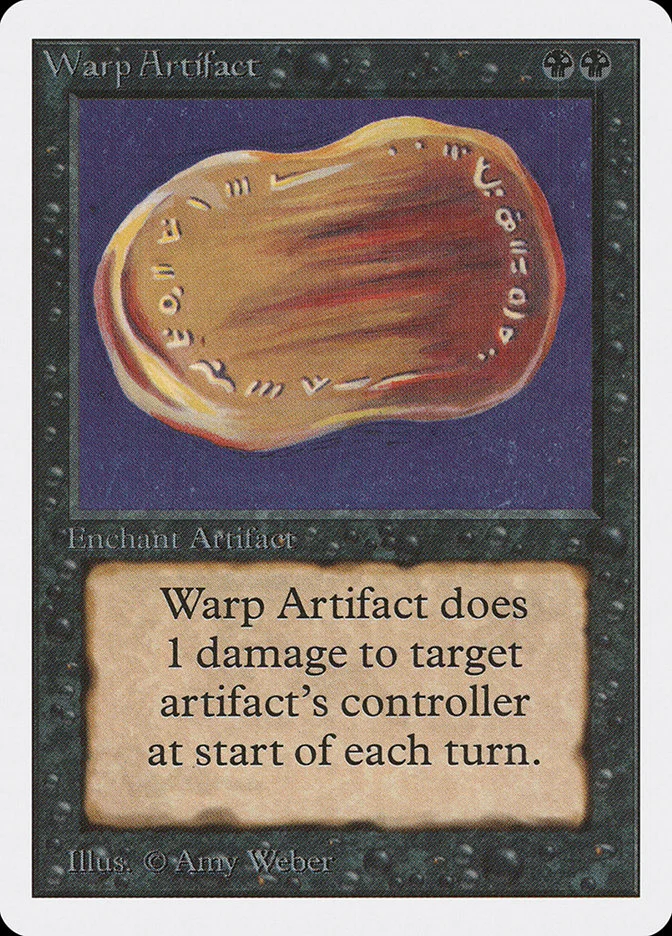 Warp Artifact (Unlimited Edition) - Magic: The Gathering in TCG Land México