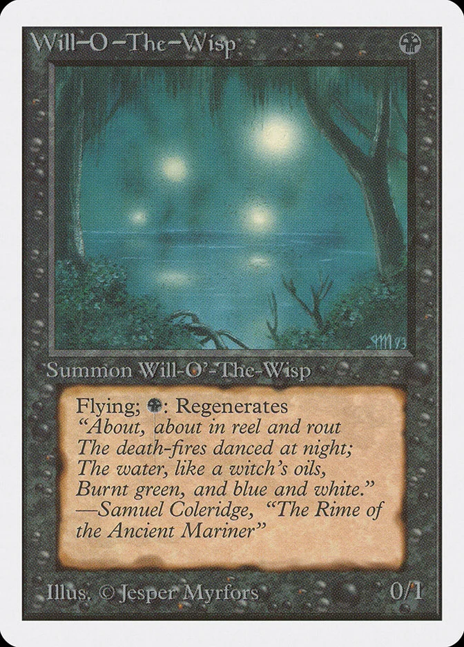 Will-o'-the-Wisp (Unlimited Edition) - Magic: The Gathering in TCG Land