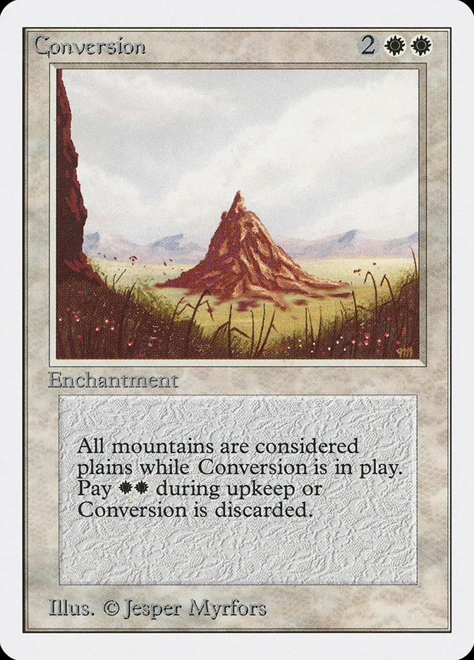 Conversion (Unlimited Edition) - Magic: The Gathering in TCG Land