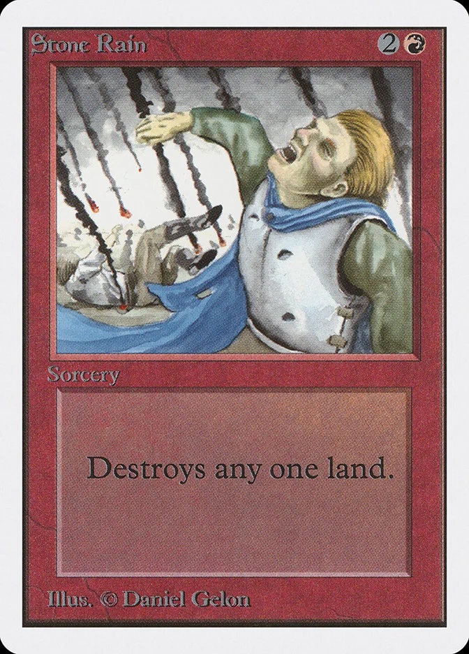 Stone Rain (Unlimited Edition) - Magic: The Gathering in TCG Land