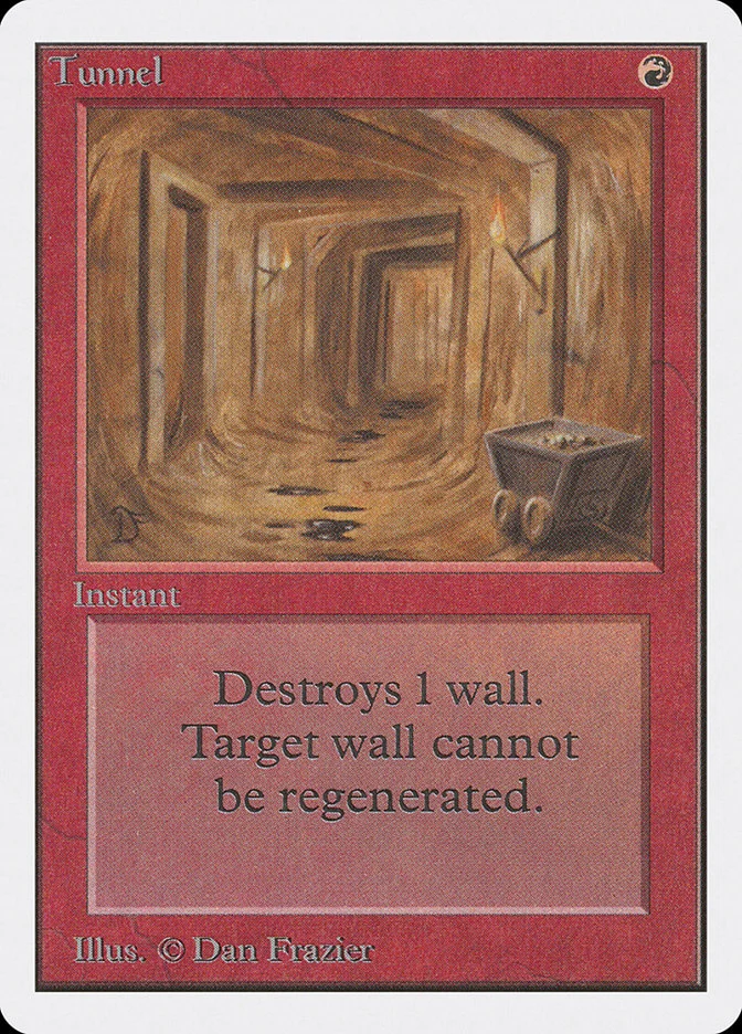 Tunnel (Unlimited Edition) - Magic: The Gathering in TCG Land