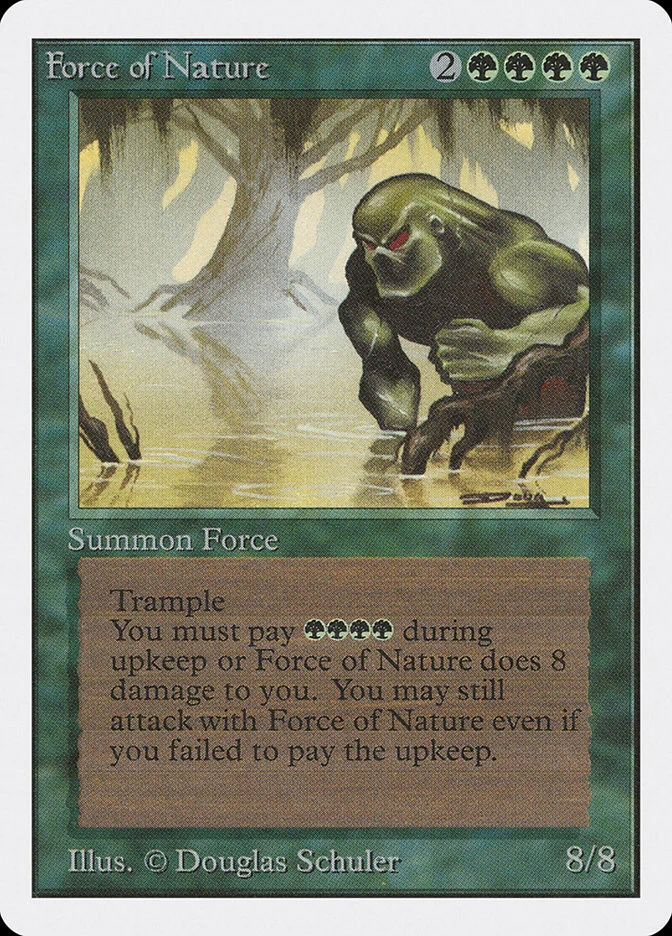 Force of Nature (Unlimited Edition) - Magic: The Gathering in TCG Land
