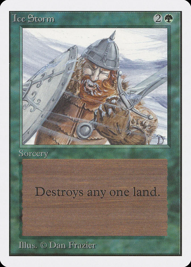 Ice Storm (Unlimited Edition) - Magic: The Gathering in TCG Land