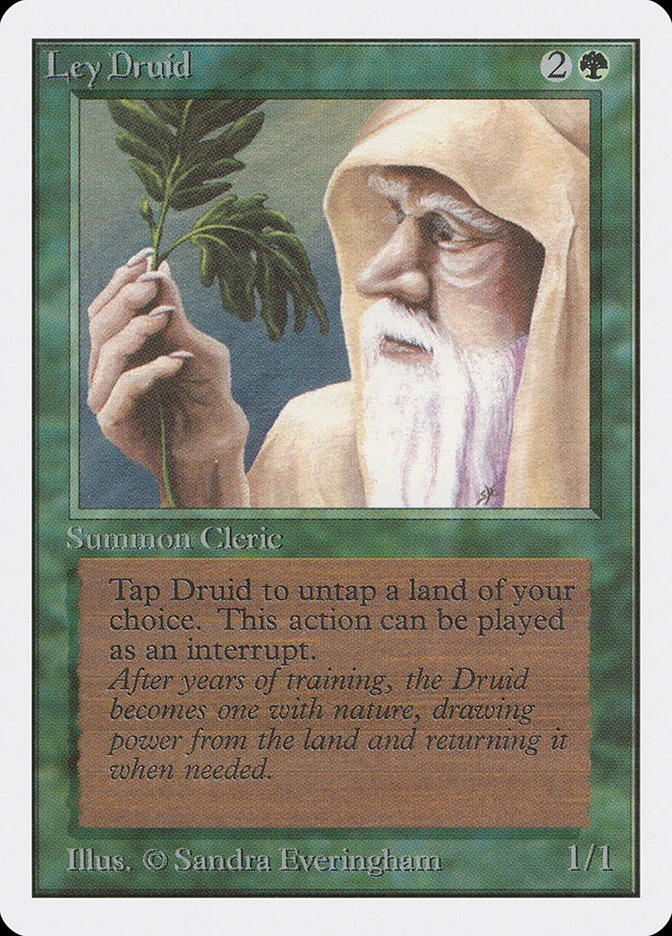 Ley Druid (Unlimited Edition) - Magic: The Gathering in TCG Land