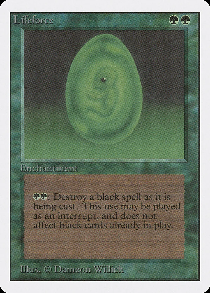 Lifeforce (Unlimited Edition) - Magic: The Gathering in TCG Land México