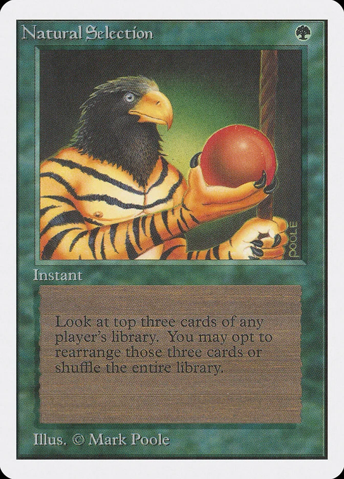 Natural Selection (Unlimited Edition) - Magic: The Gathering in TCG Land
