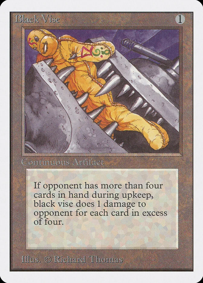 Black Vise (Unlimited Edition) - Magic: The Gathering in TCG Land