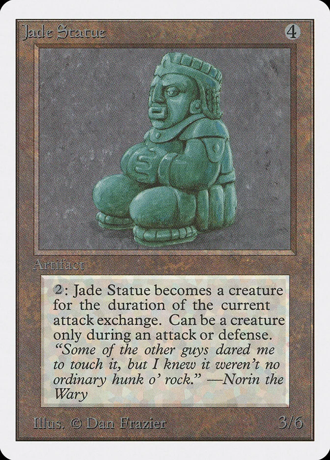 Jade Statue (Unlimited Edition) - Magic: The Gathering in TCG Land