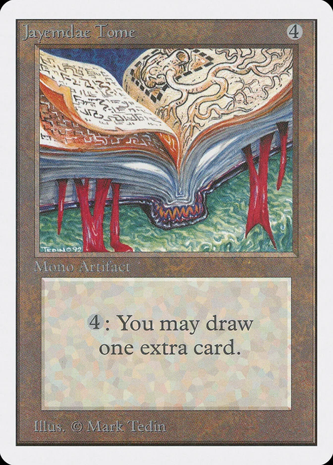 Jayemdae Tome (Unlimited Edition) - Magic: The Gathering in TCG Land
