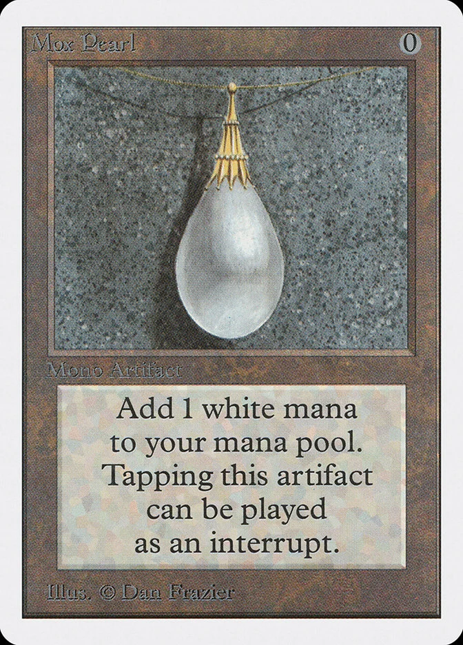 Mox Pearl (Unlimited Edition) - Magic: The Gathering in TCG Land