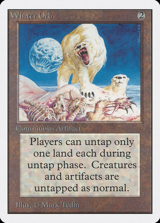 Winter Orb (Unlimited Edition) - Magic: The Gathering in TCG Land