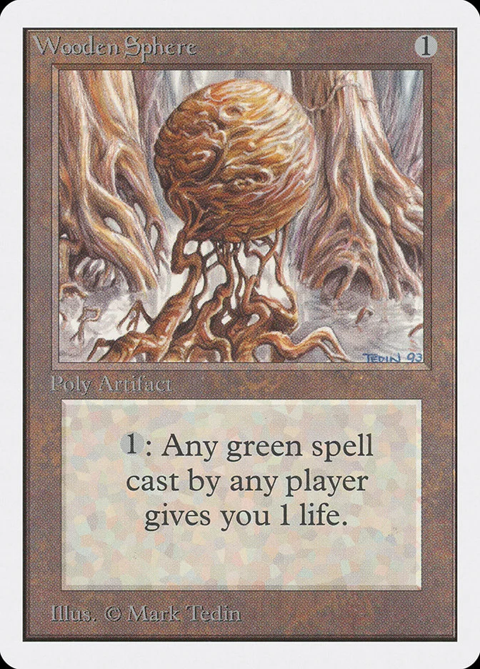 Wooden Sphere (Unlimited Edition) - Magic: The Gathering in TCG Land México