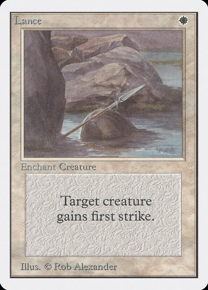 Lance (Unlimited Edition) - Magic: The Gathering in TCG Land