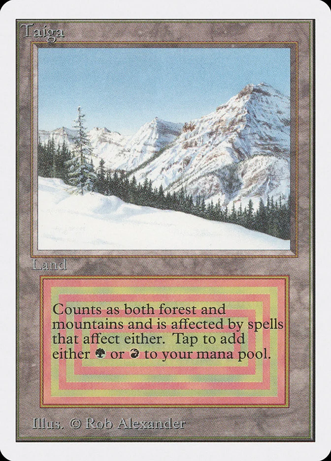 Taiga (Unlimited Edition) - Magic: The Gathering in TCG Land México