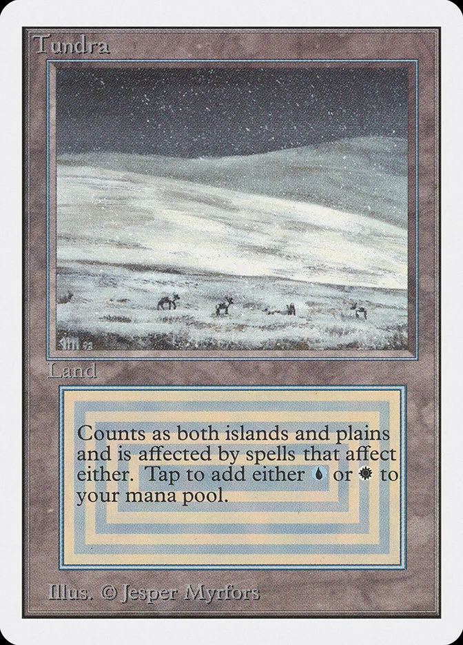 Tundra (Unlimited Edition) - Magic: The Gathering in TCG Land