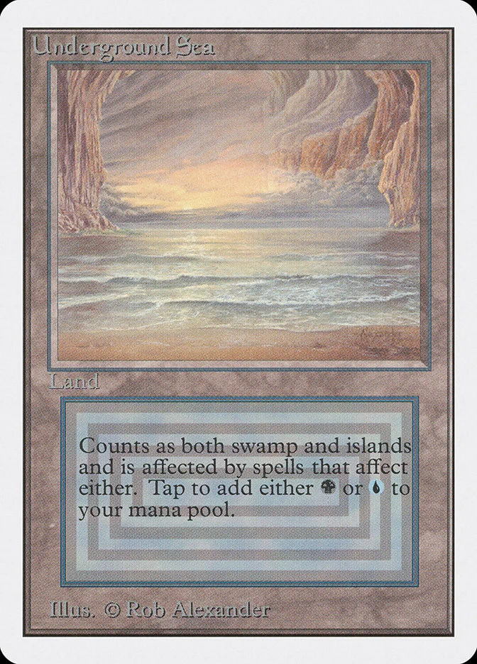 Underground Sea (Unlimited Edition) - Magic: The Gathering in TCG Land