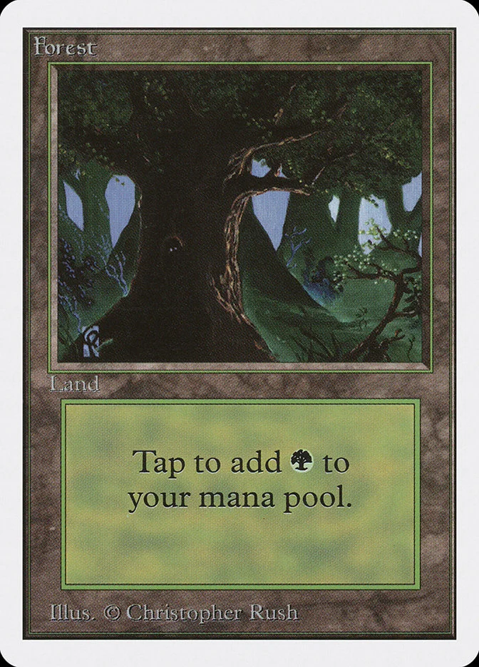 Forest (Unlimited Edition) - Magic: The Gathering in TCG Land