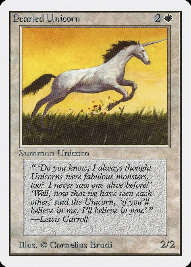 Pearled Unicorn (Unlimited Edition) - Magic: The Gathering in TCG Land México