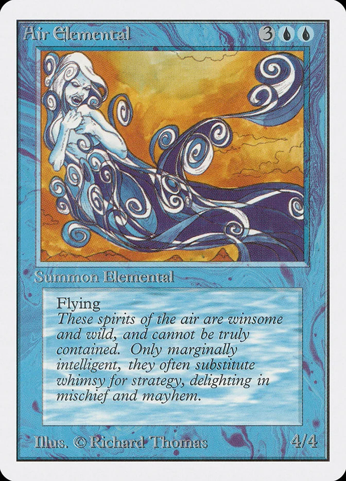 Air Elemental (Unlimited Edition) - Magic: The Gathering in TCG Land