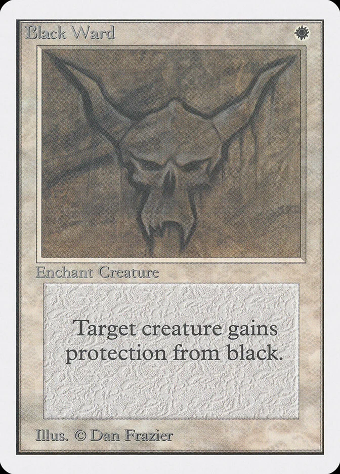 Black Ward (Unlimited Edition) - Magic: The Gathering in TCG Land