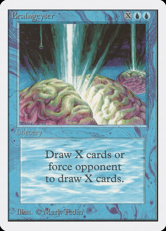 Braingeyser (Unlimited Edition) - Magic: The Gathering in TCG Land